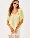 Lilly Pulitzer Calais Short Sleeve Top