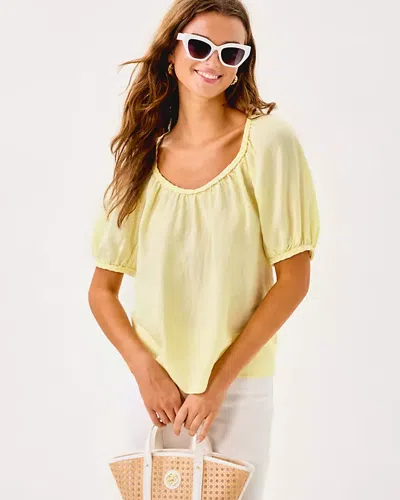 Lilly Pulitzer Calais Short Sleeve Top