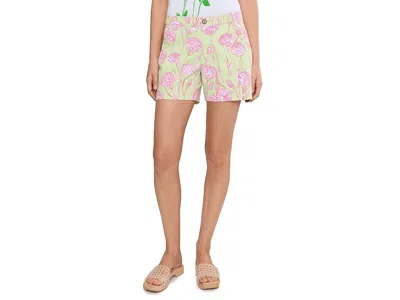 Lilly Pulitzer Callahan Mid-rise Shorts Women's Jumpsuit & Rompers One Piece Pistachio Macaron Alina: 4 In Multi