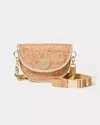Lilly Pulitzer Camille Cork Belt Bag In Brown