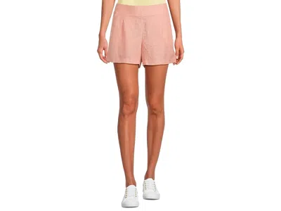 Lilly Pulitzer Captina Linen Shorts In Pink