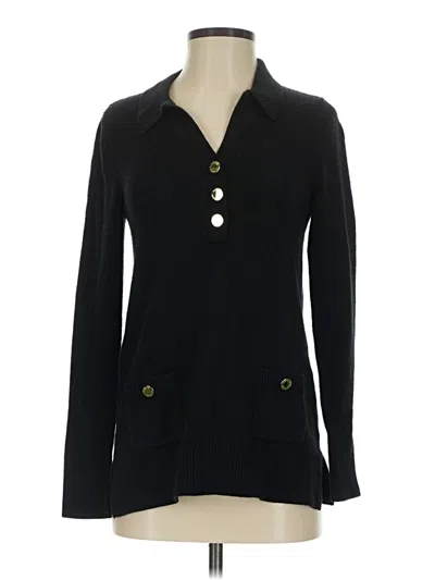 Pre-owned Lilly Pulitzer Cardigan Sweater In Black