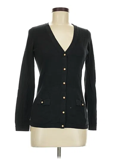 Pre-owned Lilly Pulitzer Cardigan Sweater In Black
