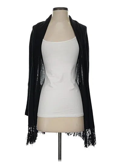 Pre-owned Lilly Pulitzer Cardigan Sweater In Black