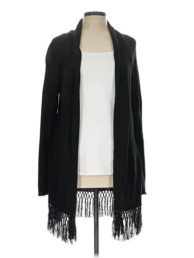 Pre-owned Lilly Pulitzer Cardigan Sweater In Black