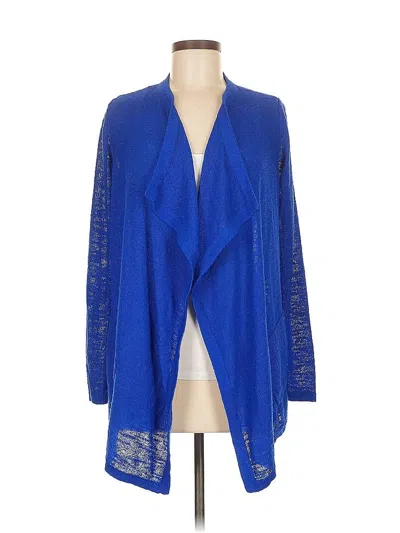 Pre-owned Lilly Pulitzer Cardigan Sweater In Blue