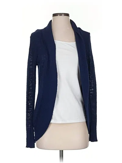 Pre-owned Lilly Pulitzer Cardigan Sweater In Blue