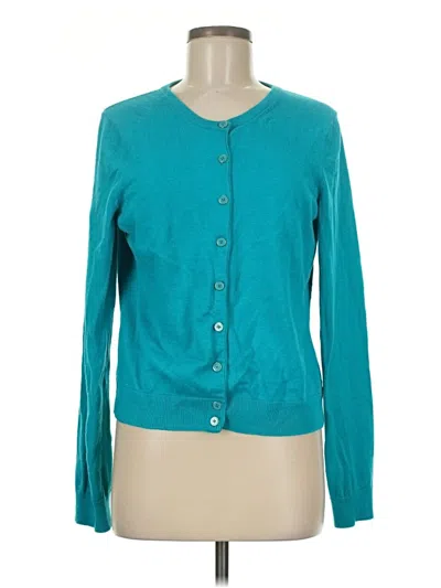 Pre-owned Lilly Pulitzer Cardigan Sweater In Blue