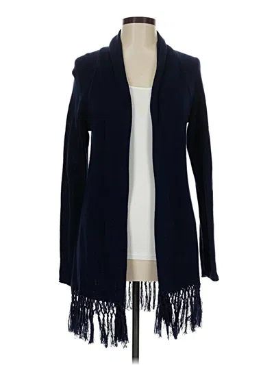 Pre-owned Lilly Pulitzer Cardigan Sweater In Blue