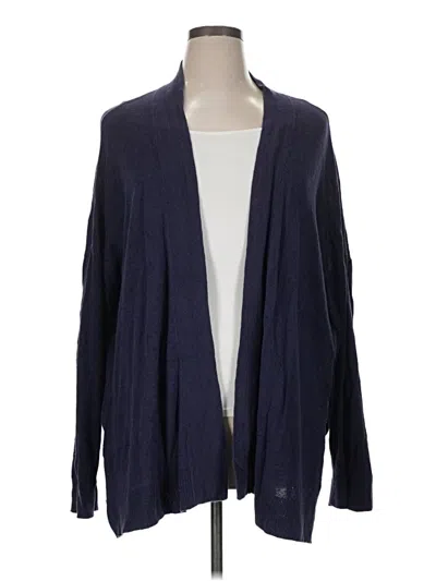 Pre-owned Lilly Pulitzer Cardigan Sweater In Blue