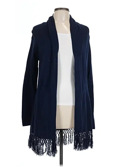 Pre-owned Lilly Pulitzer Cardigan Sweater In Blue