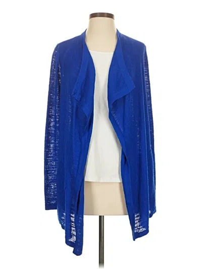 Pre-owned Lilly Pulitzer Cardigan Sweater In Blue