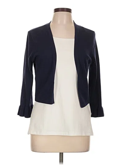 Pre-owned Lilly Pulitzer Cardigan Sweater In Blue