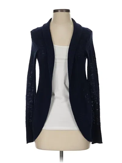 Pre-owned Lilly Pulitzer Cardigan Sweater In Blue