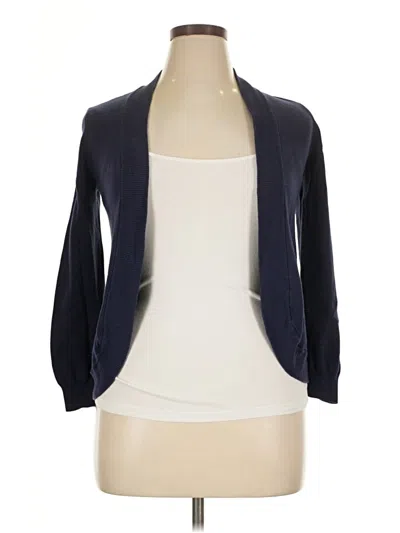 Pre-owned Lilly Pulitzer Cardigan Sweater In Blue