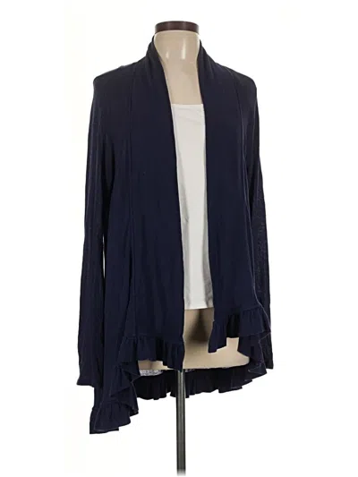 Pre-owned Lilly Pulitzer Cardigan Sweater In Blue