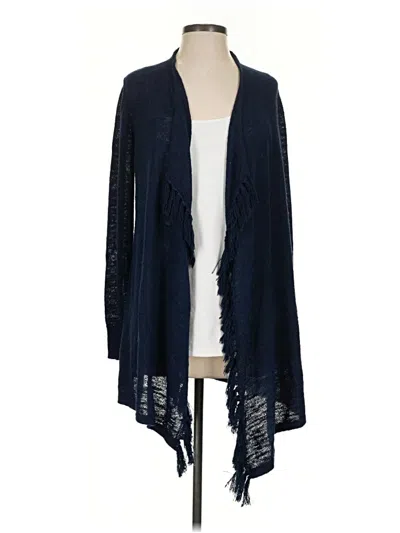 Pre-owned Lilly Pulitzer Cardigan Sweater In Blue