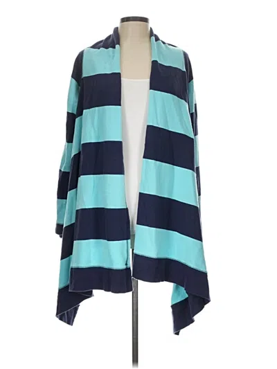 Pre-owned Lilly Pulitzer Cardigan Sweater In Blue
