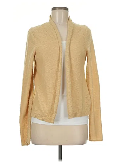 Pre-owned Lilly Pulitzer Cardigan Sweater In Gold