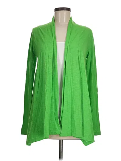 Pre-owned Lilly Pulitzer Cardigan Sweater In Green