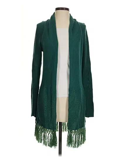 Pre-owned Lilly Pulitzer Cardigan Sweater In Green