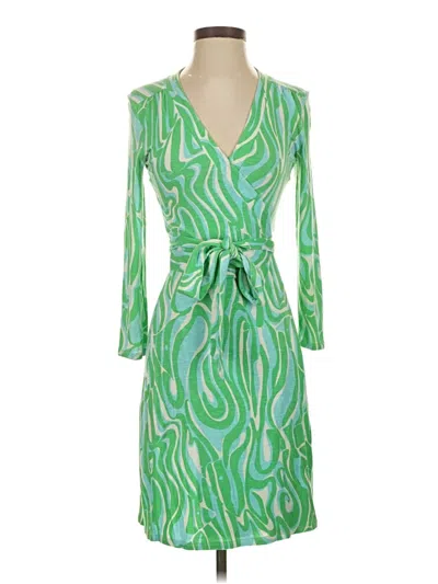 Pre-owned Lilly Pulitzer Cardigan Sweater In Green