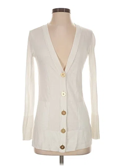 Pre-owned Lilly Pulitzer Cardigan Sweater In Ivory