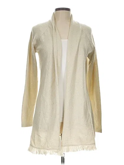 Pre-owned Lilly Pulitzer Cardigan Sweater In Ivory