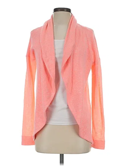 Pre-owned Lilly Pulitzer Cardigan Sweater In Orange
