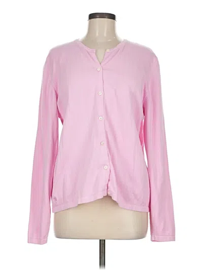 Pre-owned Lilly Pulitzer Cardigan Sweater In Pink