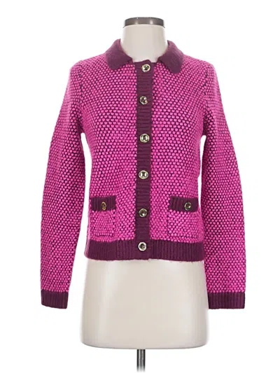 Pre-owned Lilly Pulitzer Cardigan Sweater In Pink