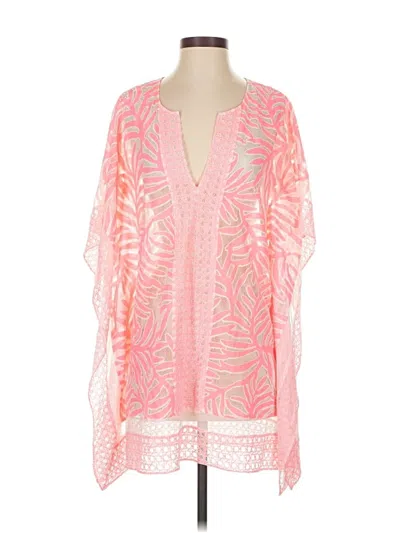 Pre-owned Lilly Pulitzer Cardigan Sweater In Pink