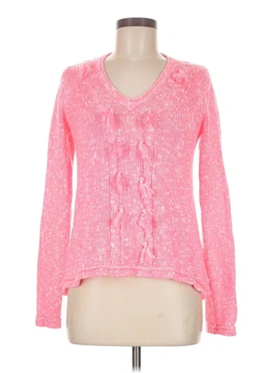 Pre-owned Lilly Pulitzer Cardigan Sweater In Pink