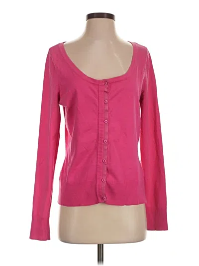 Pre-owned Lilly Pulitzer Cardigan Sweater In Pink