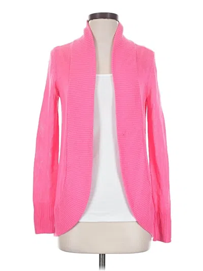 Pre-owned Lilly Pulitzer Cardigan Sweater In Pink