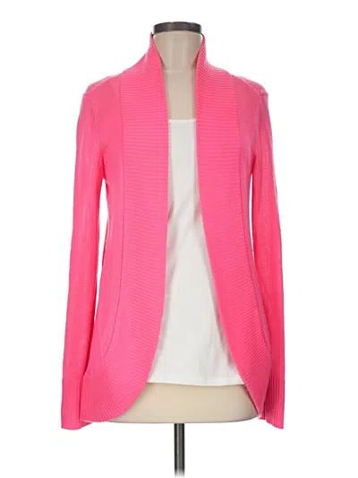 Pre-owned Lilly Pulitzer Cardigan Sweater In Pink