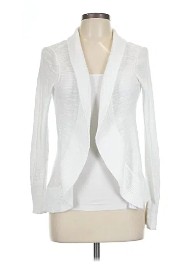 Pre-owned Lilly Pulitzer Cardigan Sweater In White