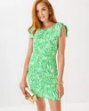 Lilly Pulitzer Carmine Shift Dress In Fauna Green Tulip To Tango