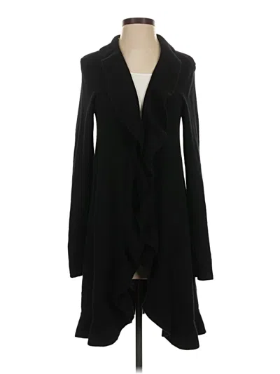 Pre-owned Lilly Pulitzer Cashmere Cardigan Sweater In Black