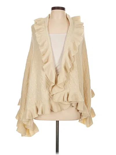 Pre-owned Lilly Pulitzer Cashmere Cardigan Sweater In White