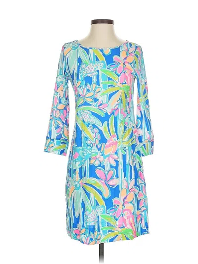Pre-owned Lilly Pulitzer Casual Dress In Blue