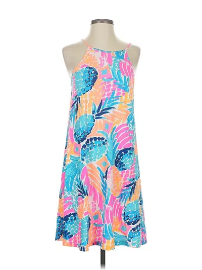 Pre-owned Lilly Pulitzer Casual Dress In Blue