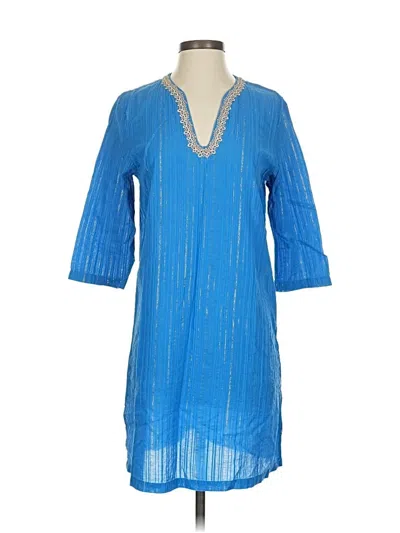 Pre-owned Lilly Pulitzer Casual Dress In Blue