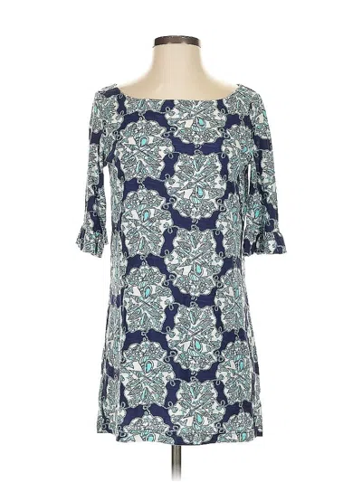 Pre-owned Lilly Pulitzer Casual Dress In Blue