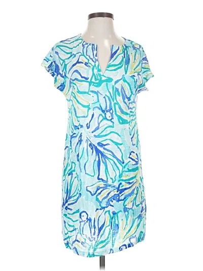 Pre-owned Lilly Pulitzer Casual Dress In Blue