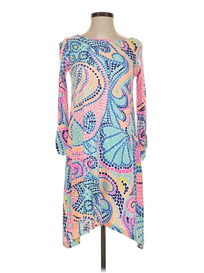 Pre-owned Lilly Pulitzer Casual Dress In Blue