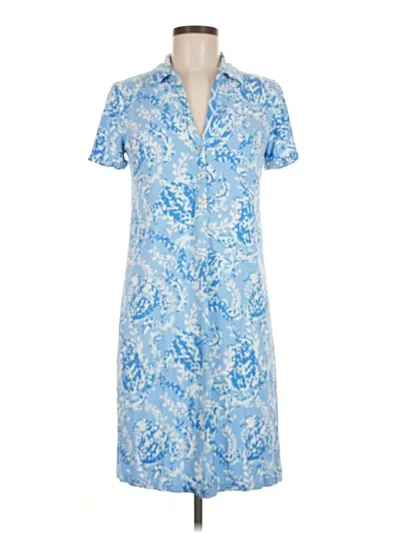 Pre-owned Lilly Pulitzer Casual Dress In Blue