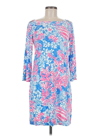 Pre-owned Lilly Pulitzer Casual Dress In Blue