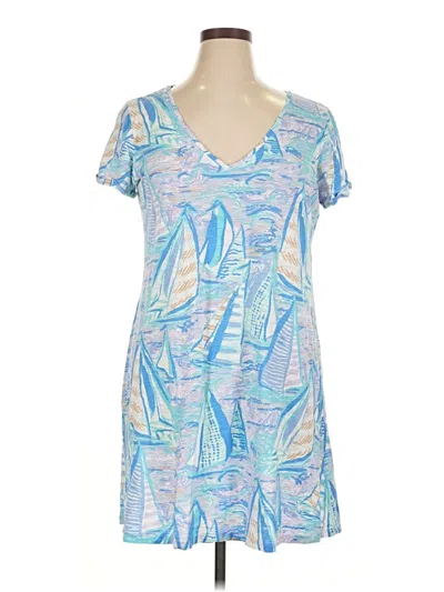 Pre-owned Lilly Pulitzer Casual Dress In Blue