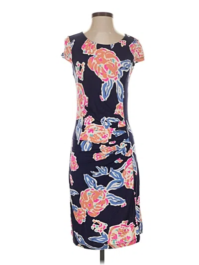 Pre-owned Lilly Pulitzer Casual Dress In Blue